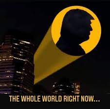 trump batsignal