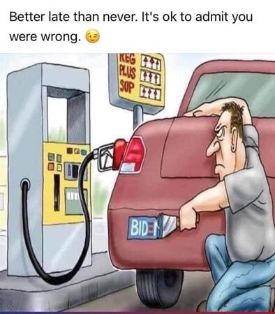 scraping biden sticker off