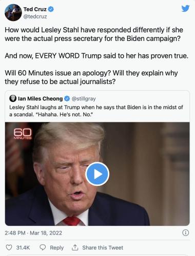 60 Min apology