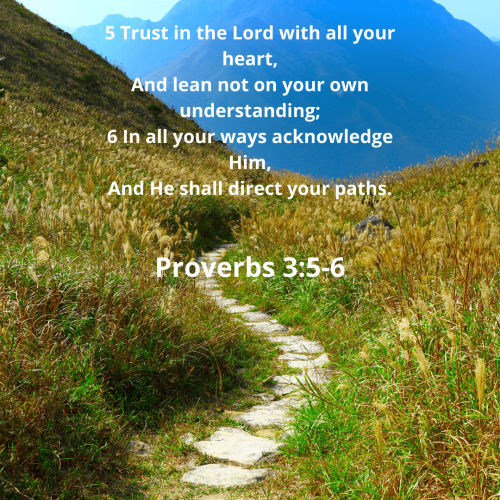 Proverbs 3 5-6