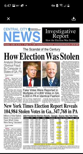 how the election was stolen