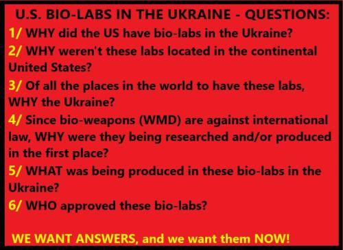 UKRAINE BIO-LABS
