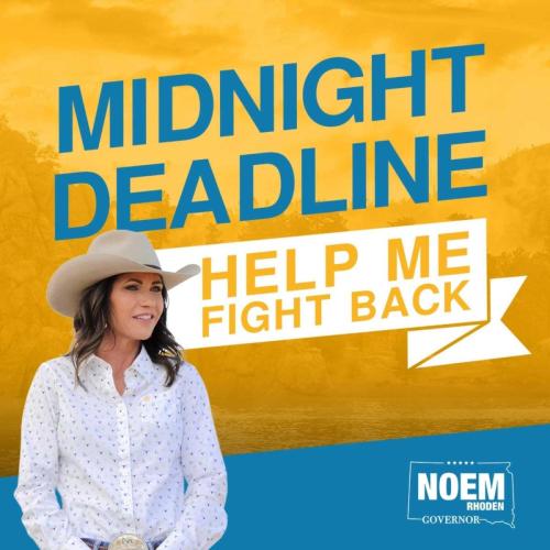 Midnight Deadline Kristi Noem