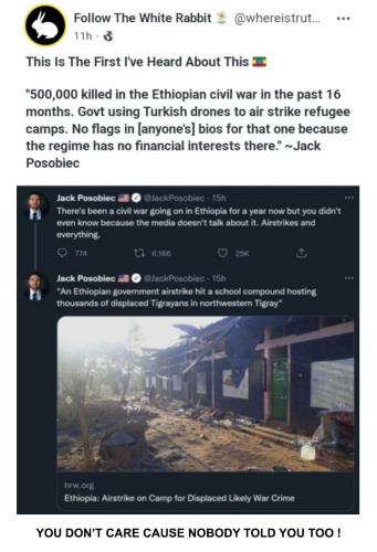 Ethiopian civil war 500K killed