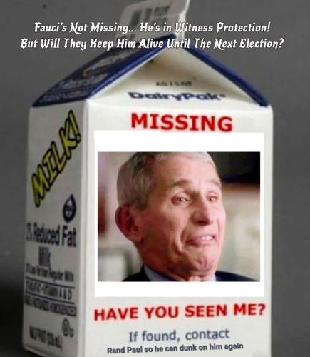Fauci ~Milk Carton~