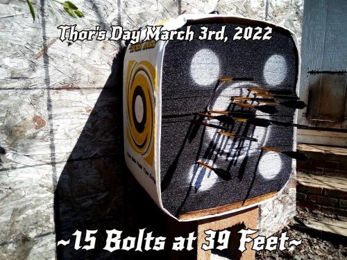 Crossboss Pistol ~Thor's Day March 3rd, 2022~