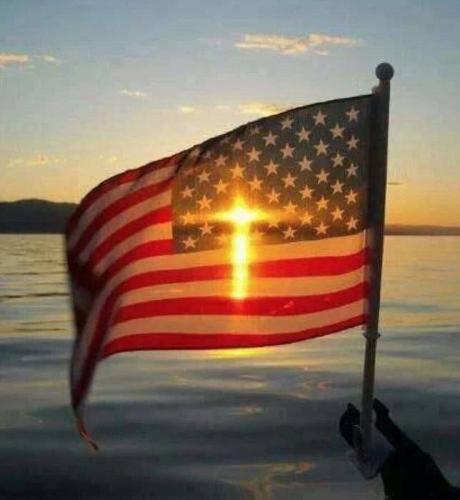 Cross in FLAG
