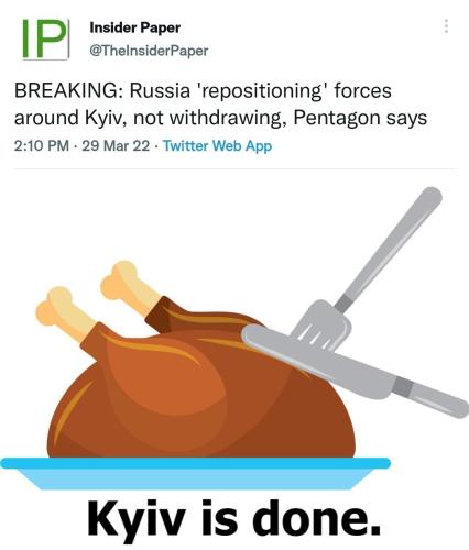 Kyiv is done chicken