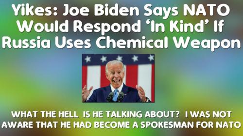 JoeNewSpokesmanForNATO