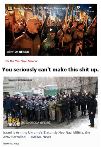 Israel Arming Neo Nazi Asov Battalion MASTER COPY