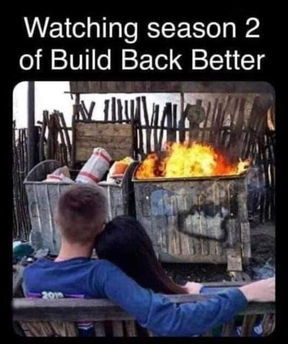 WATCHING SEASON TWO OF BUILD BACK BETTER