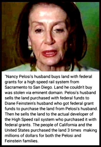 Pelosi and Feinstein ~Two Old Birds with One Stone