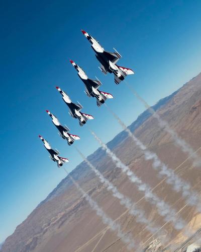 Thunderbirds over Nevada