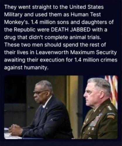 military mandatory jabs