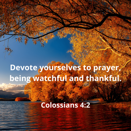 devote to prayer