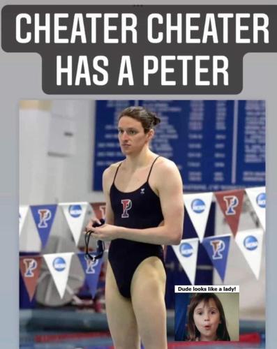 Cheater cheater has a peter
