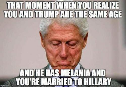 Hillary married to