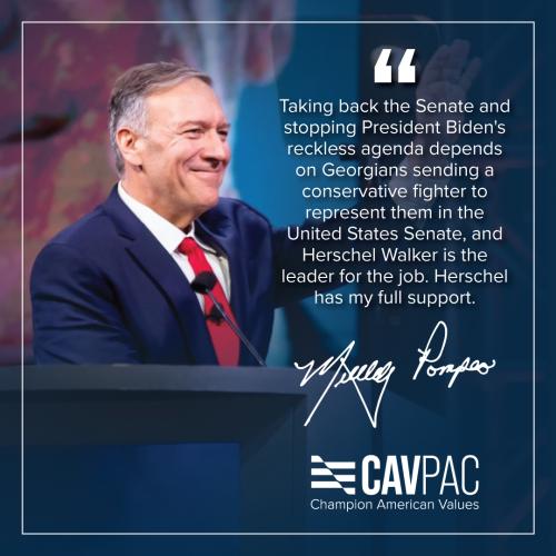 Pompei supports Herschel Walker