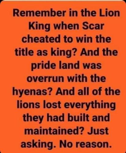 LION KING BIDEN