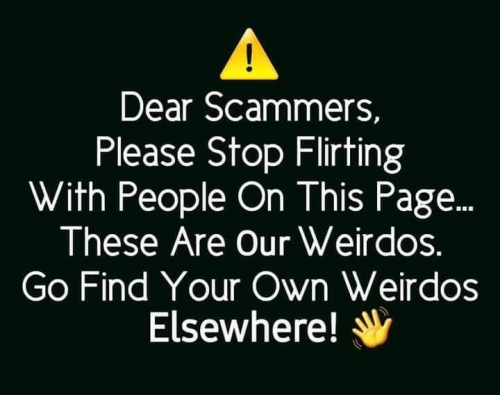 Dear Scammers