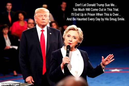 Trump Suing Hillary