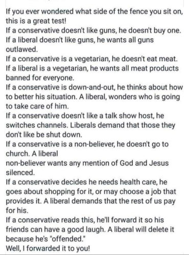 which side of the fence