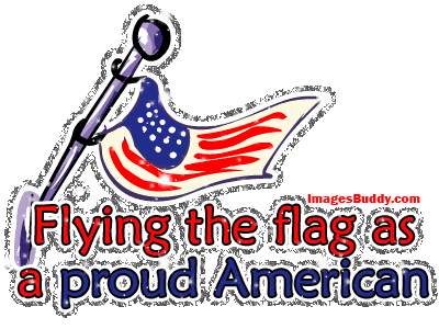 FLYING MY FLAG