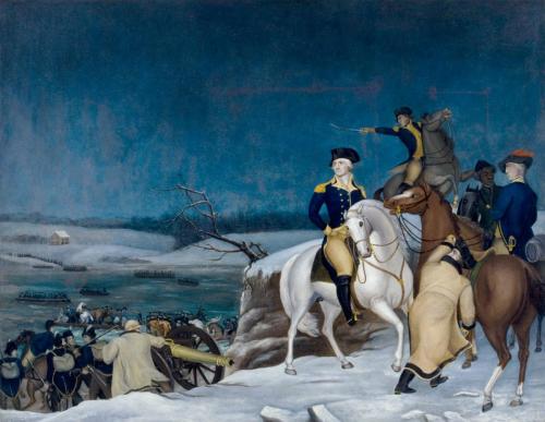 Edward Hicks, Washington at the Delaware