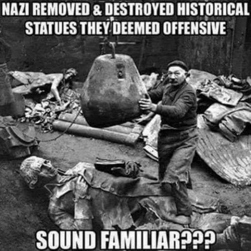 M statues