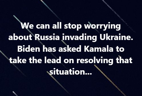 kamala lead ukraine