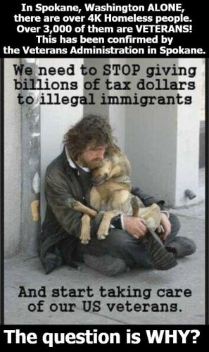 Homeless veterans Spokane