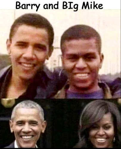 Obama ~Barry and Big Mike~