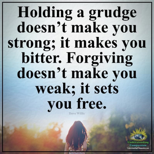 Holding a Grudge