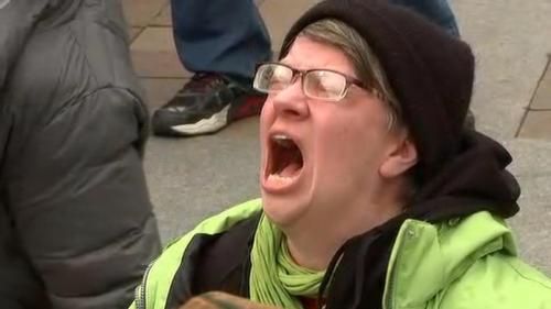 liberal scream at the sky