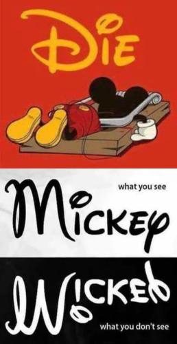 Mickey Wicked die in a mouse trap
