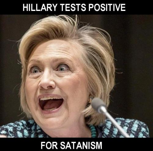 M Satanism Hillary