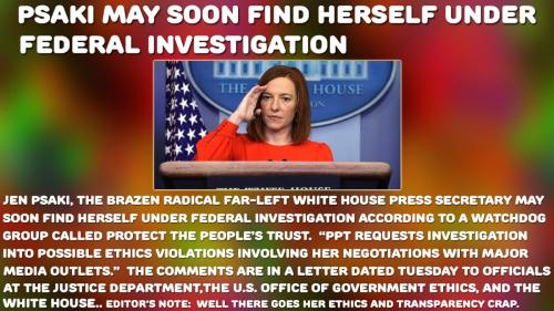 Psaki In Trouble