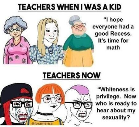 teachers then and now