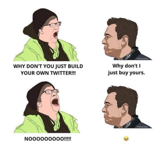 Elon Musk vs triggered liberal