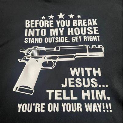 Before you break into my house