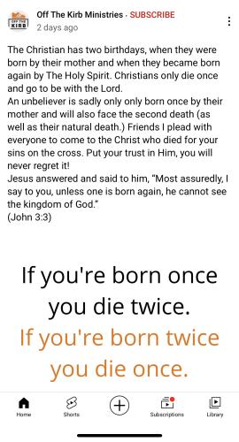 TWO DEATHS FOR UNSAVED