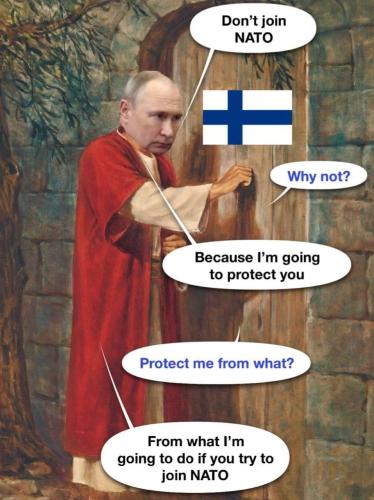PutinDontJoinNATOBecausesProtectYou