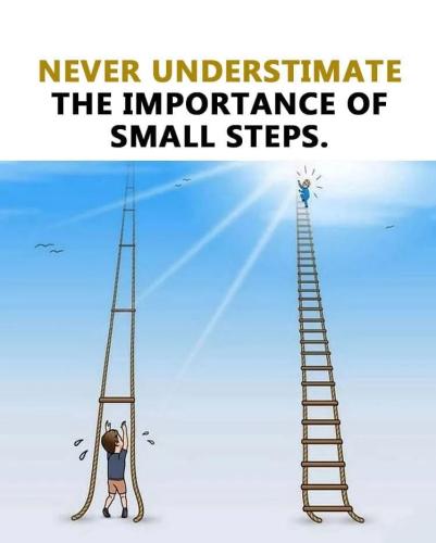 NeverUnderestimateSmallSteps