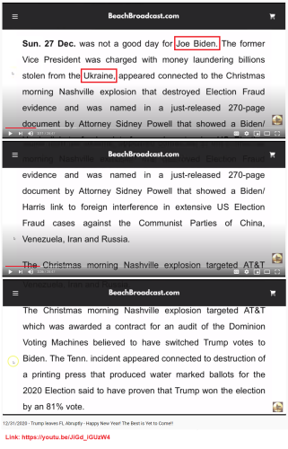 Joe Ukraine charges a