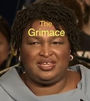 StaceyAbrams-Grimace