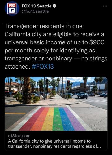 Transgender's benefit