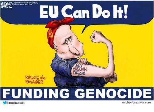 eu funding genocide