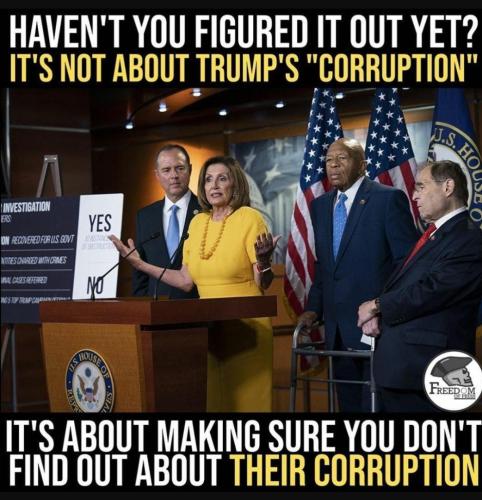Pelosi covering crimes