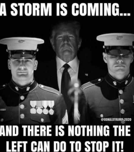 trump storm on the way