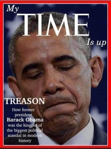 Obama time is UP